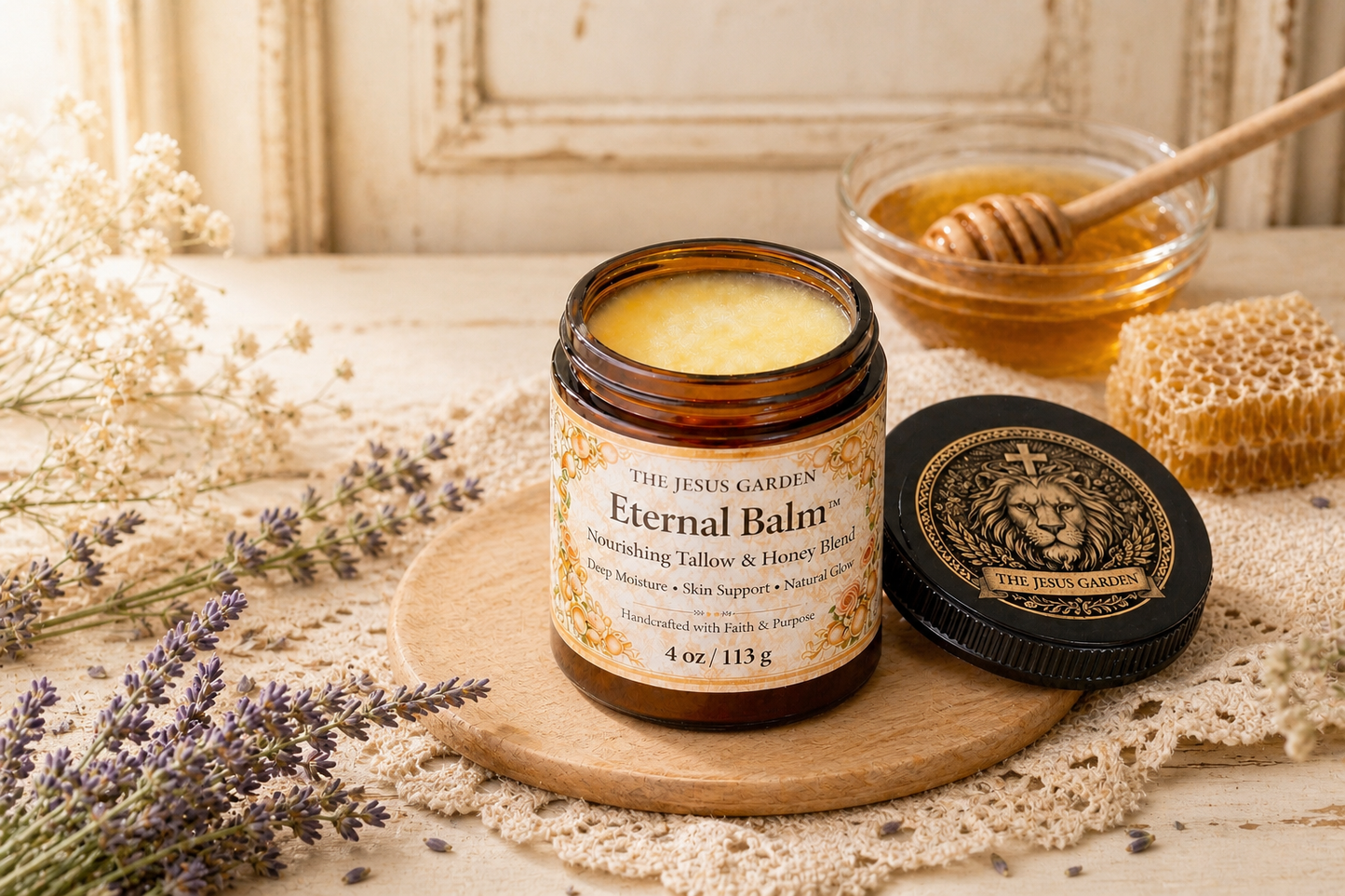 Eternal Balm Beef Tallow Balm- Psalm 34:5
