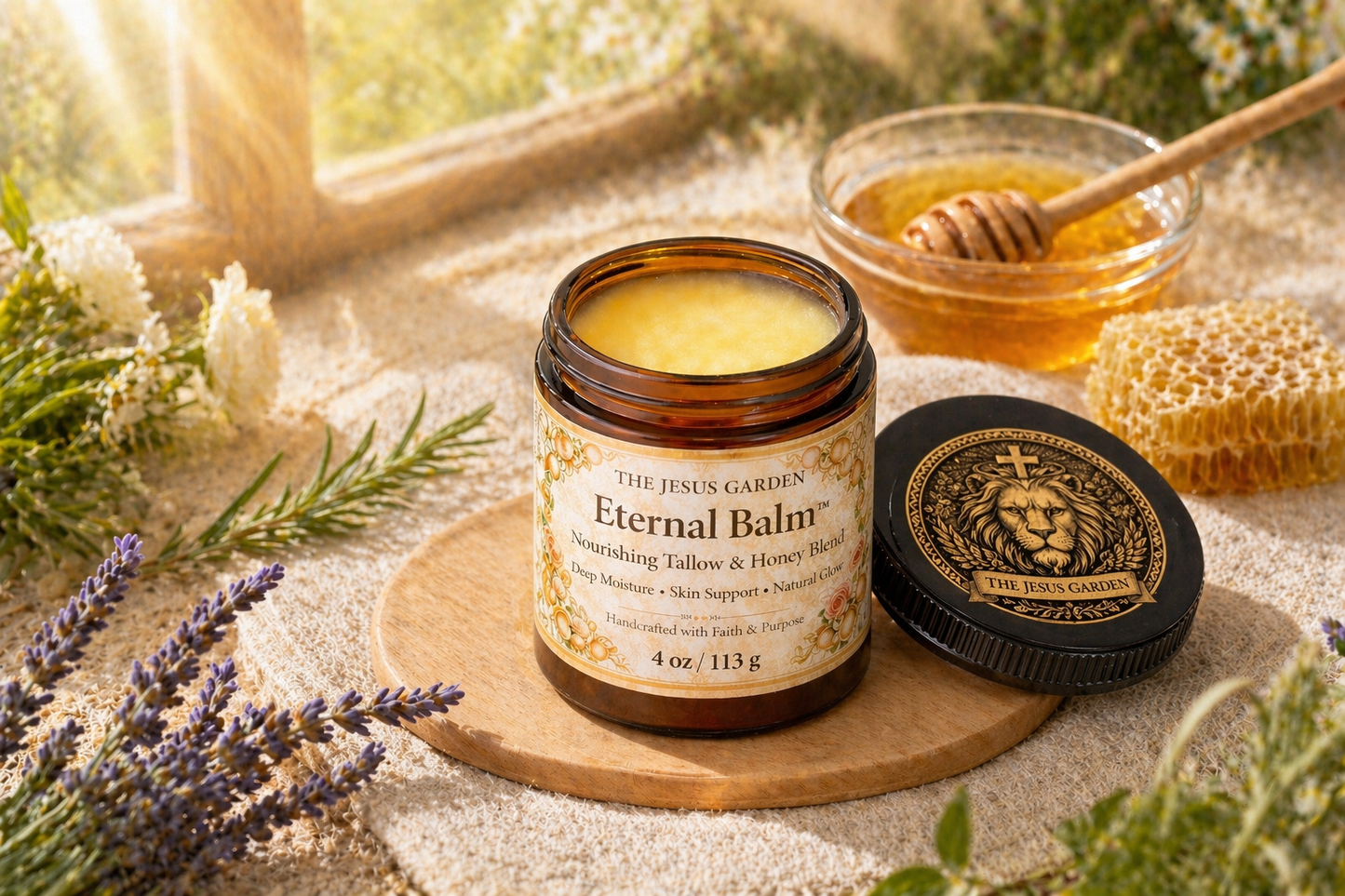 Eternal Balm Beef Tallow Balm- Psalm 34:5