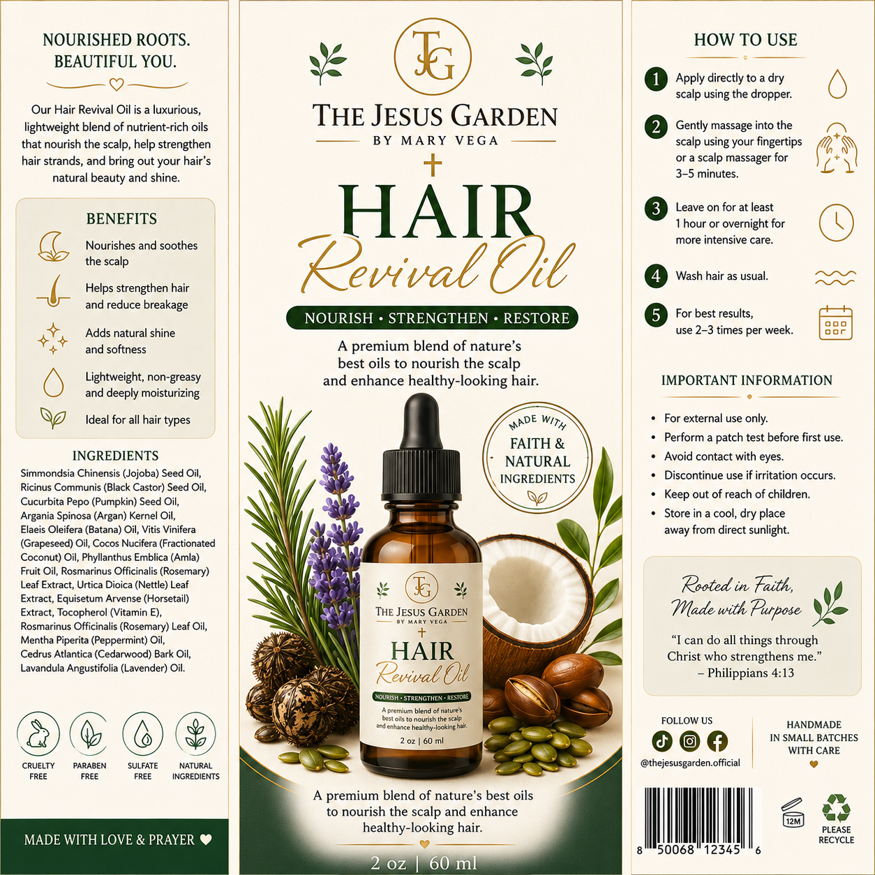 Romero Revival Hair Oil