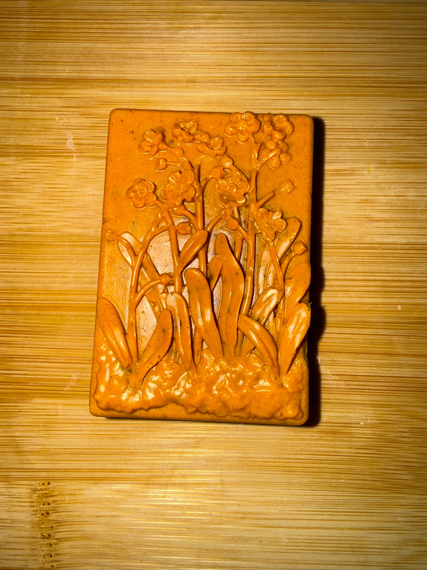 Turmeric, Rice and Orange Peel Soap