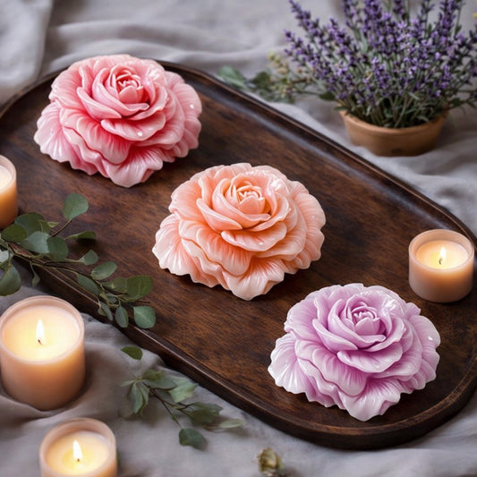 Luxury Peony Candle by The Jesus Garden