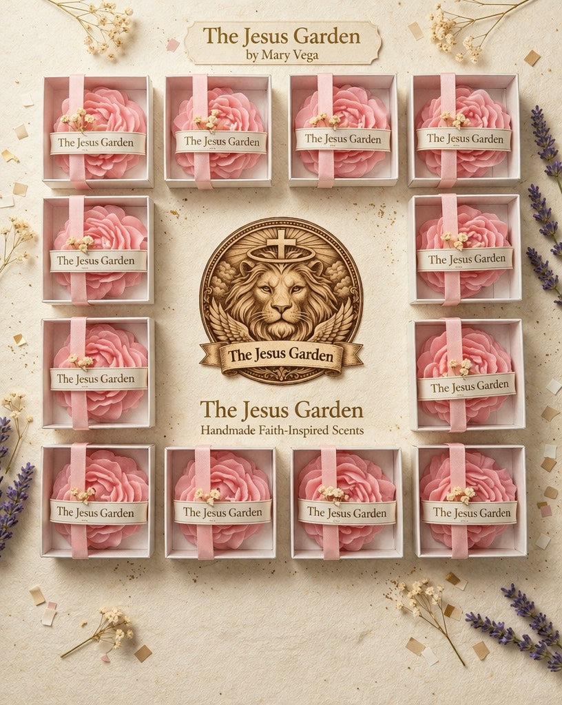 Luxury Peony Candle by The Jesus Garden